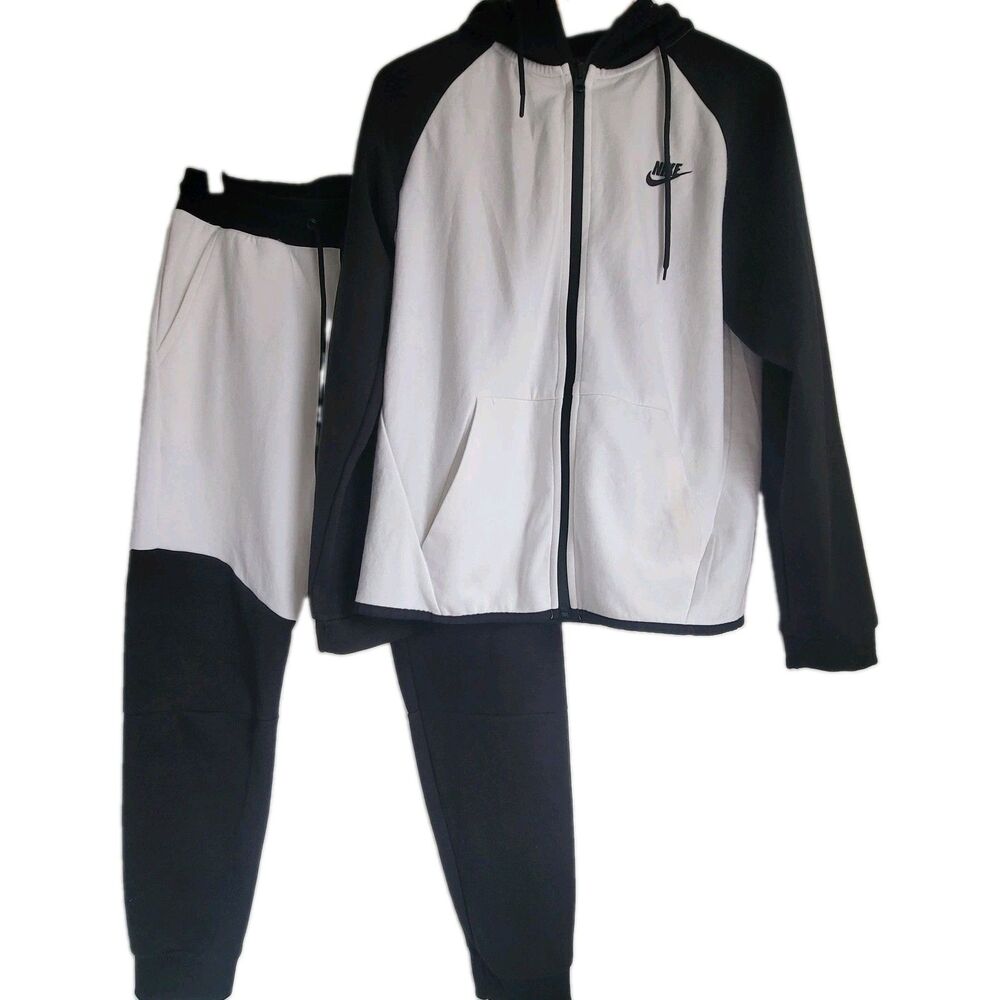 Nike Men's Tech Fleece 2-Piece Tracksuit Full-Zip Hoodie & Jogger Size S